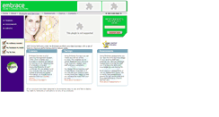 Desktop Screenshot of embrace.asponlinesoftware.com